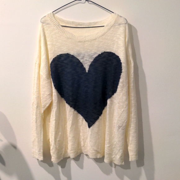 Size 1x Shein sheer sweater - Picture 1 of 4